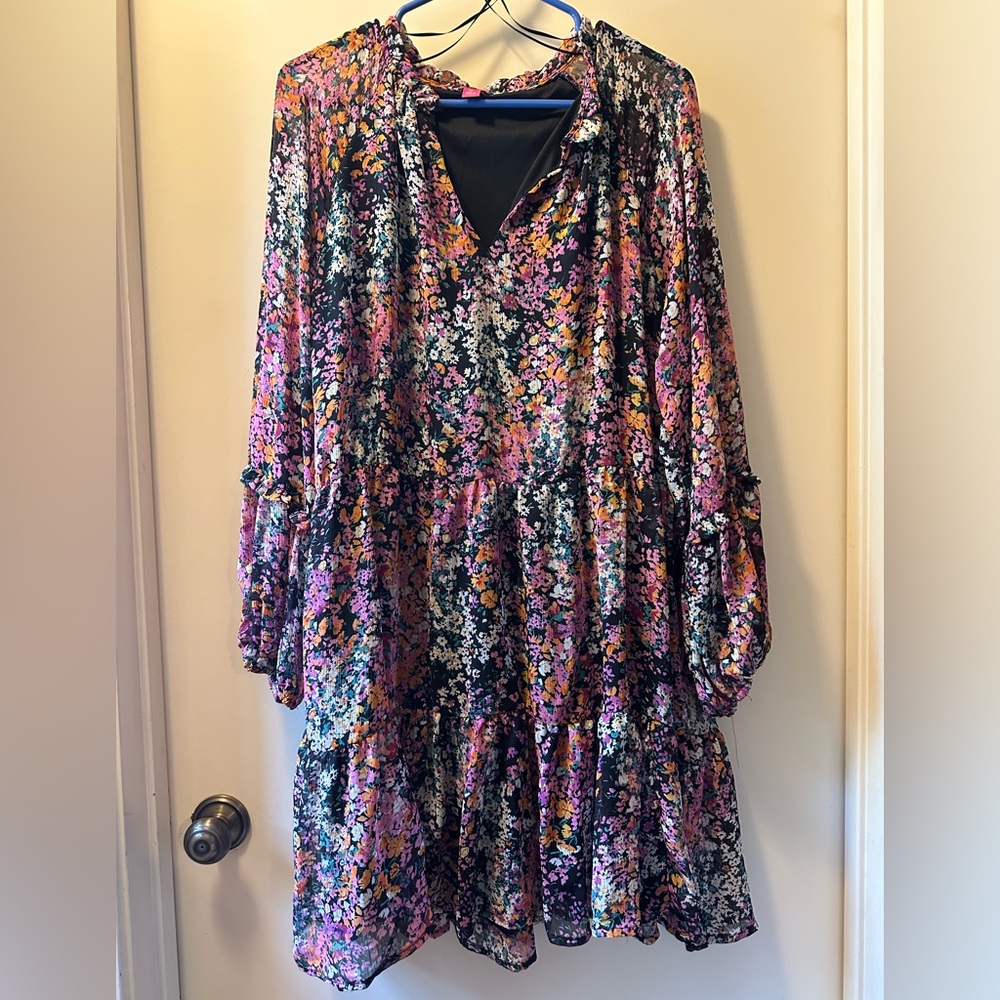 Vince Camuto Multicolor Floral Dress